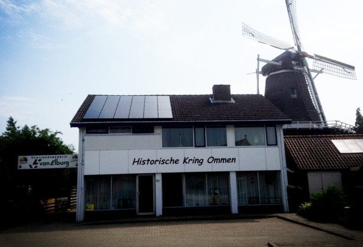 Subsidie zonnepanelen voor Ommer ondernemers